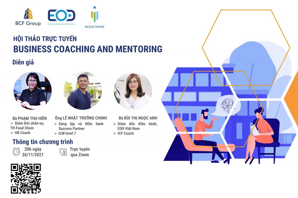 Các diễn giả xuất hiện tại chương trình "Business Coaching and Mentoring"