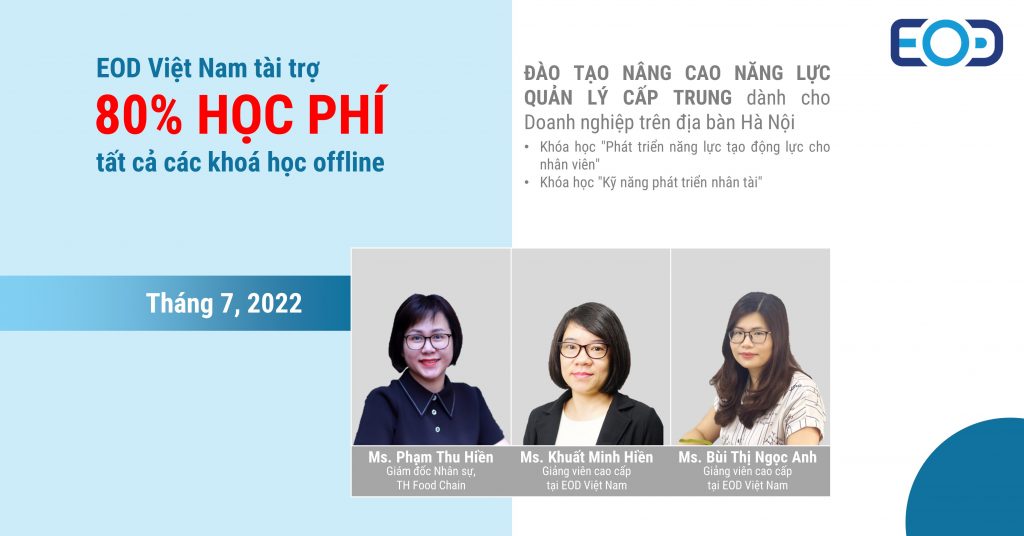 Khoá học OFFLINE: ĐÀO TẠO NÂNG CAO NĂNG LỰC QUẢN LÝ CẤP TRUNG