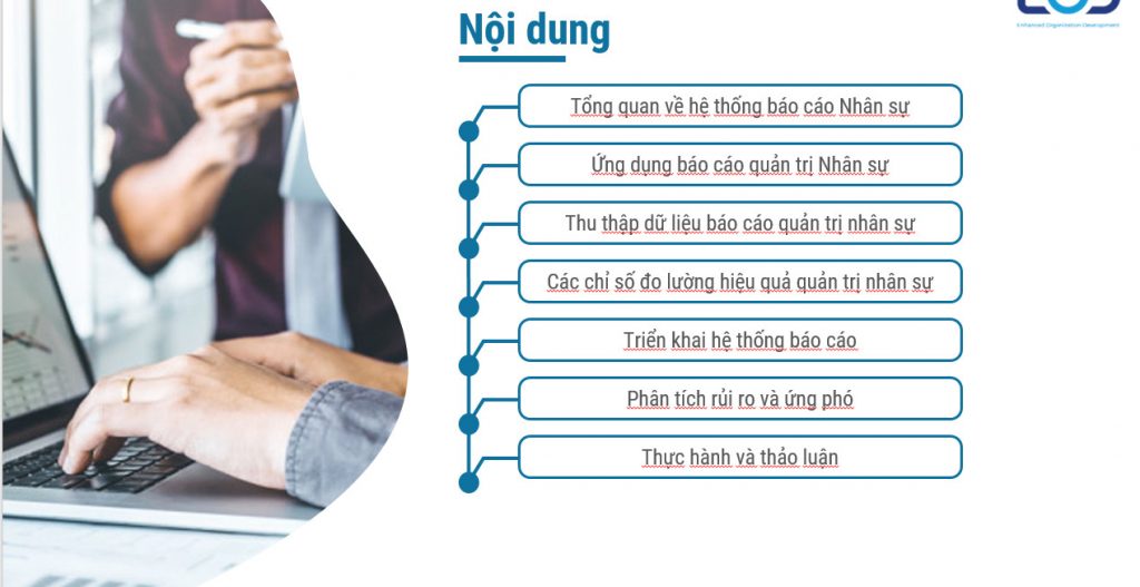 Những nội dung chính khoá học cung cấp