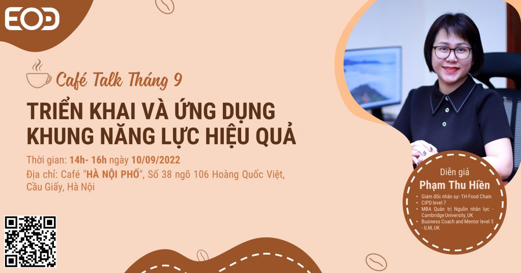 Sự kiện do EOD Việt Nam tổ chức hoàn toàn miễn phí trong Cộng đồng Nhân sự 