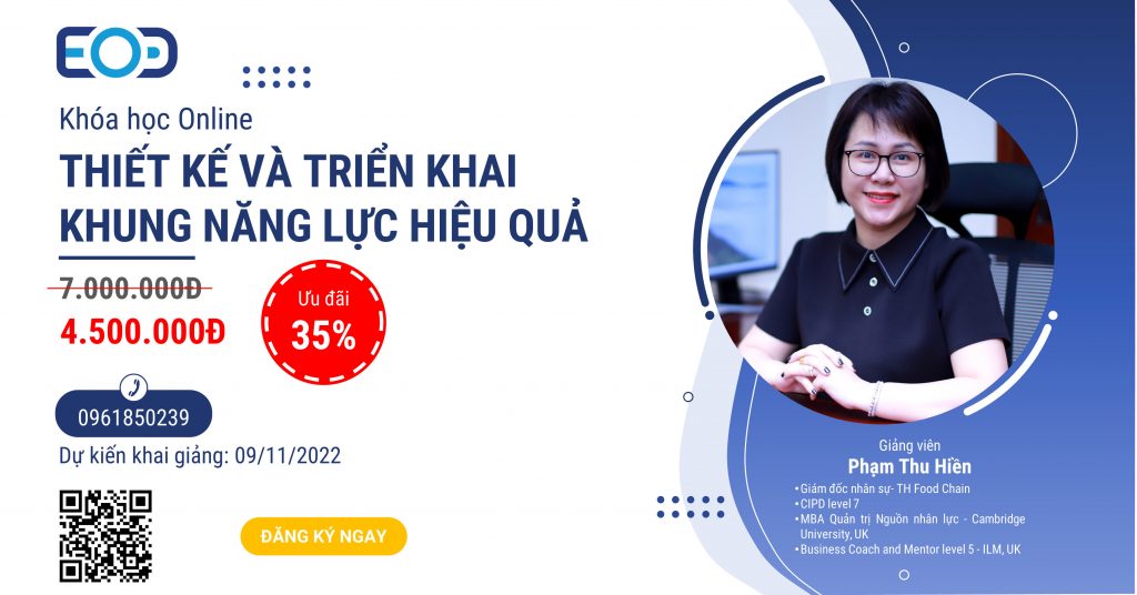 Khóa học "Thiết kế và Triển khai Khung năng lực hiệu quả"