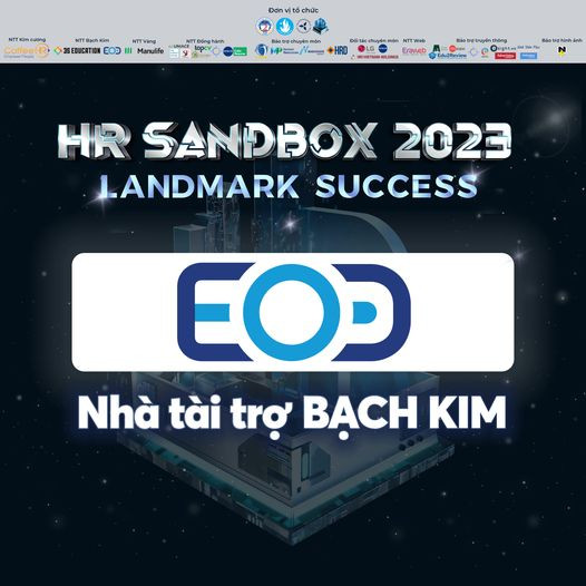 EOD - Nhà tài trợ Bạch Kim cho chương trình HR SANDBOX 2023